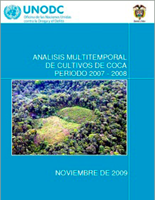 Analisis multitemporal de cultivos de coca periodo 2007 - 2008