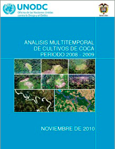 Analisis multitemporal de cultivos de coca periodo 2008 - 2009