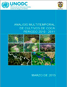 Analisis multitemporal de cultivos de coca periodo 2010-2011